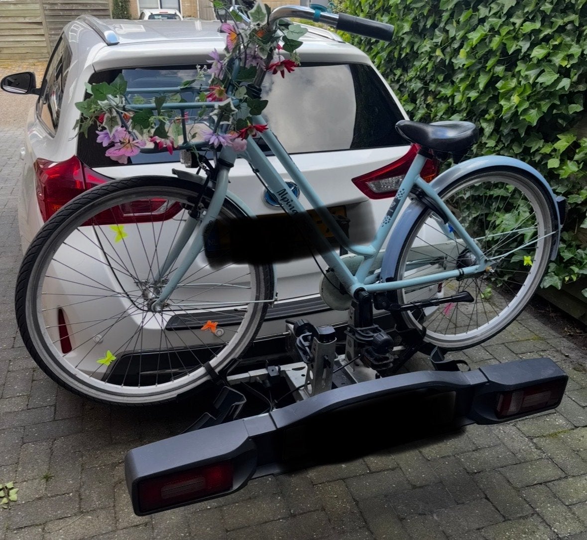 Twinnny Load Trekhaakdrager - Compact en Betrouwbaar, Ophalen, 1 fiets, Gebruikt, Trekhaakdrager
