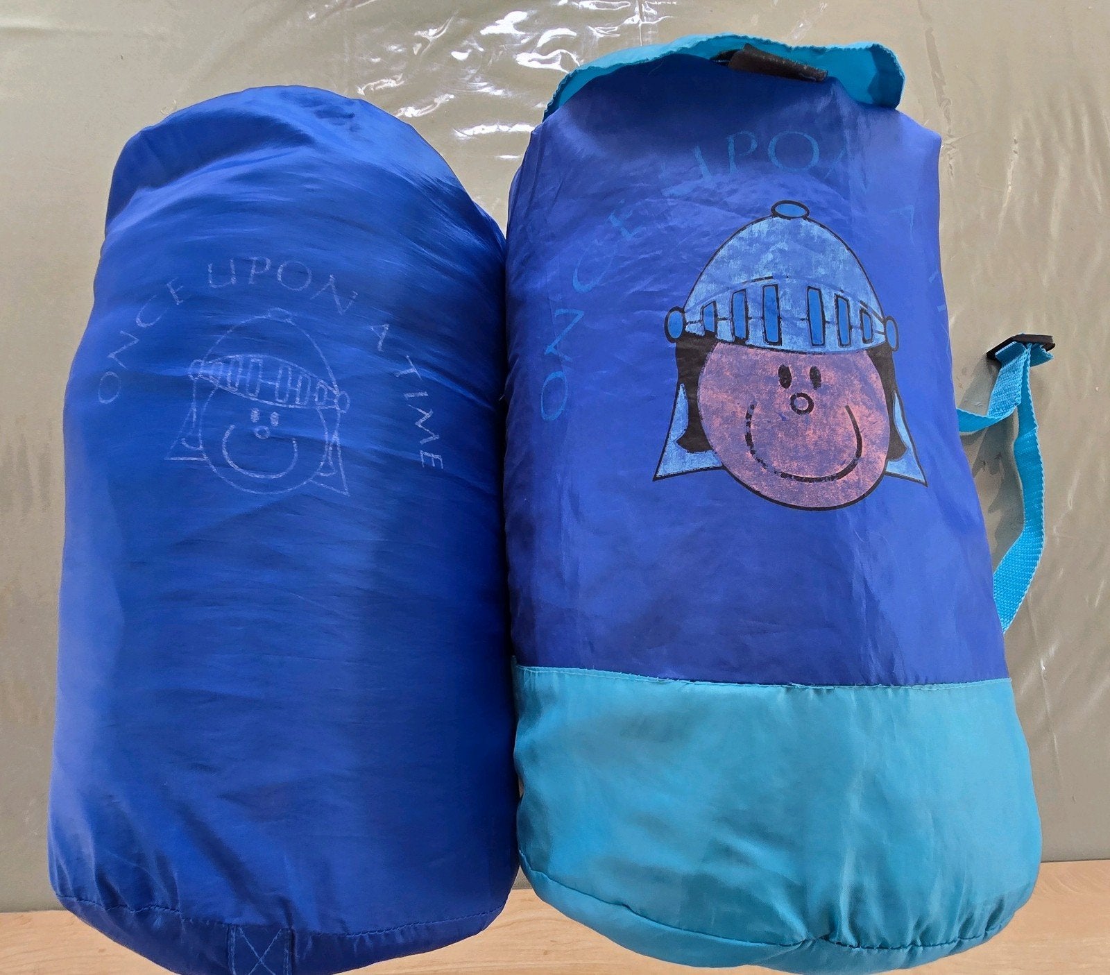 2x slaapzak kind blauw Once Upon a time, Ophalen