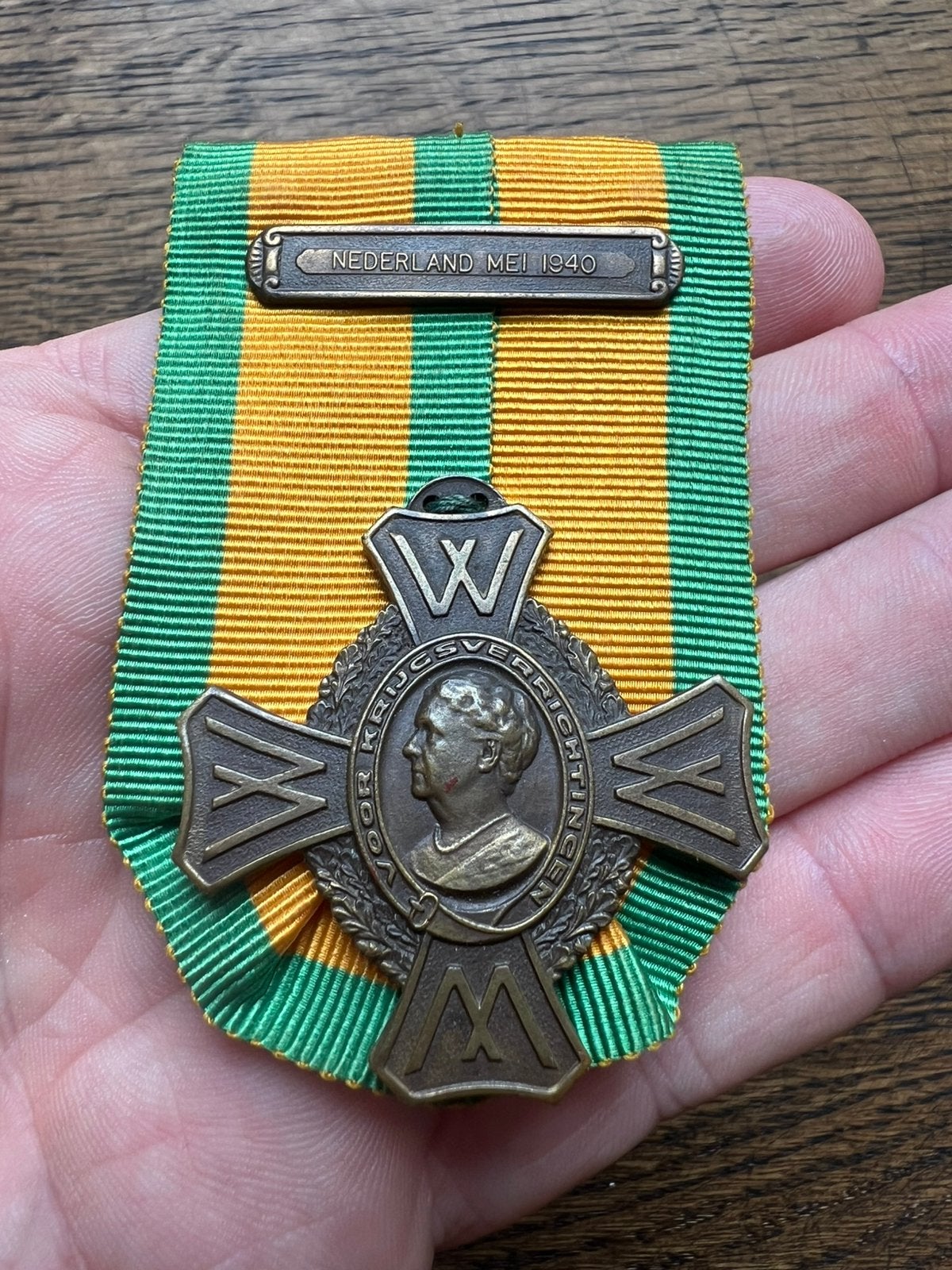Nederlands medaille OHK oorlogsherinneringskruis mei 1940, Verzamelen, Verzenden, Lintje, Medaille of Wings, Nederland
