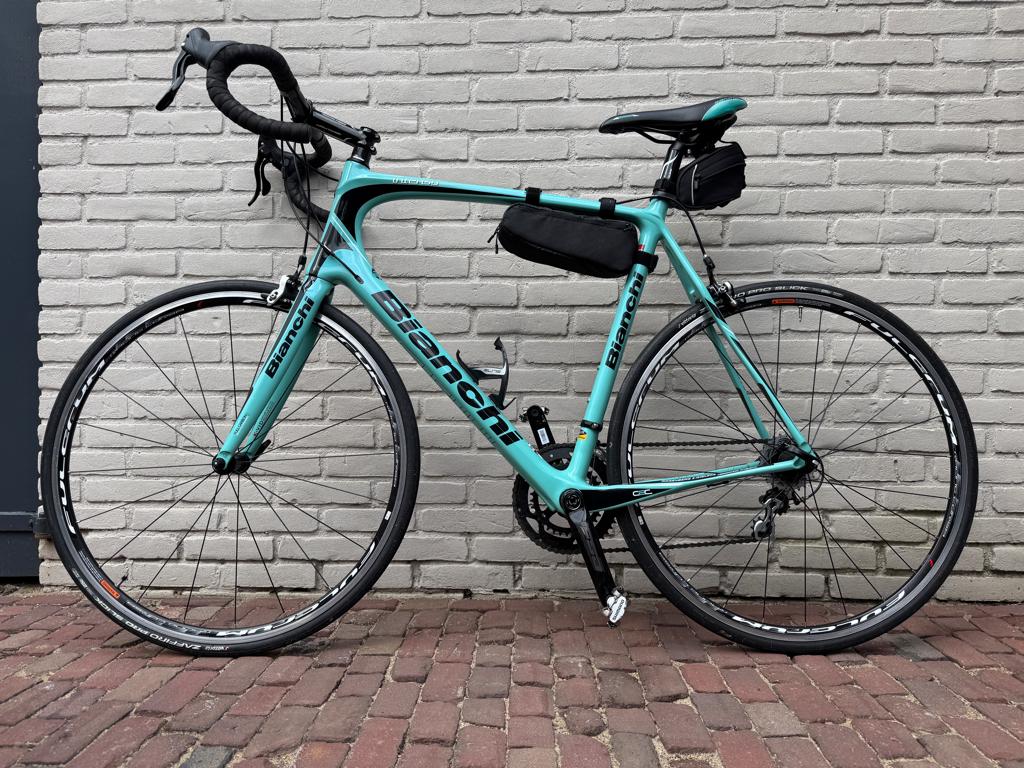 Bianchi Infinito | Carbon racefiets | Topstaat, 28 inch, Carbon, Zo goed als nieuw, Dames
