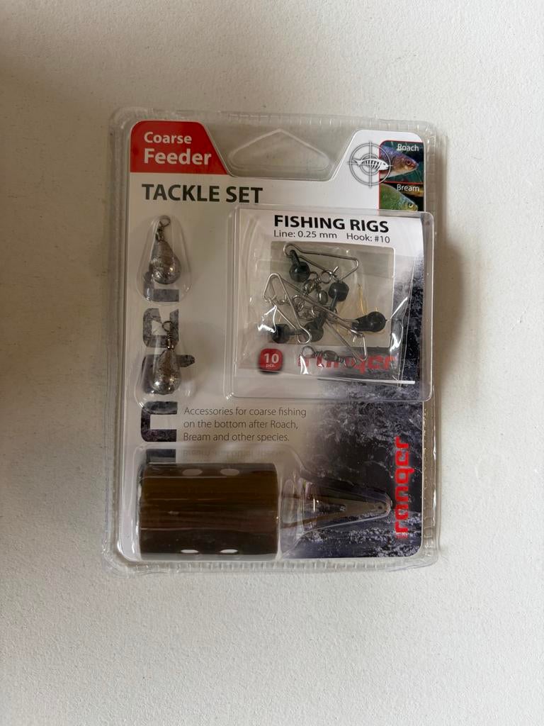 Coarse Feeder Tackle Set - Complete Visgerei voor Witvis, Overige typen, Nieuw, Ophalen of Verzenden, V