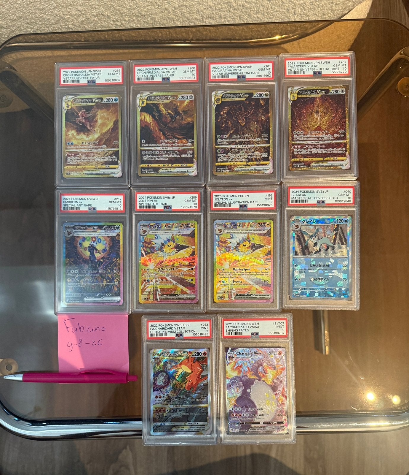 Pokémon PSA Graded Kaarten, Hobby en Vrije tijd, Verzamelkaartspellen | Pokémon, Ophalen of Verzenden, Zo goed als nieuw, Meerdere kaarten