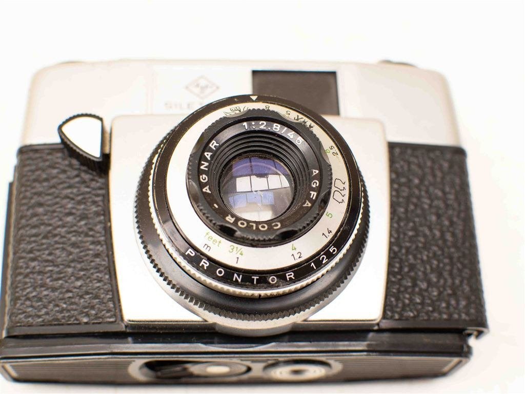 Agfa Silette 1 fototoestel 37870, Ophalen of Verzenden, Gebruikt, Spiegelreflex, Canon