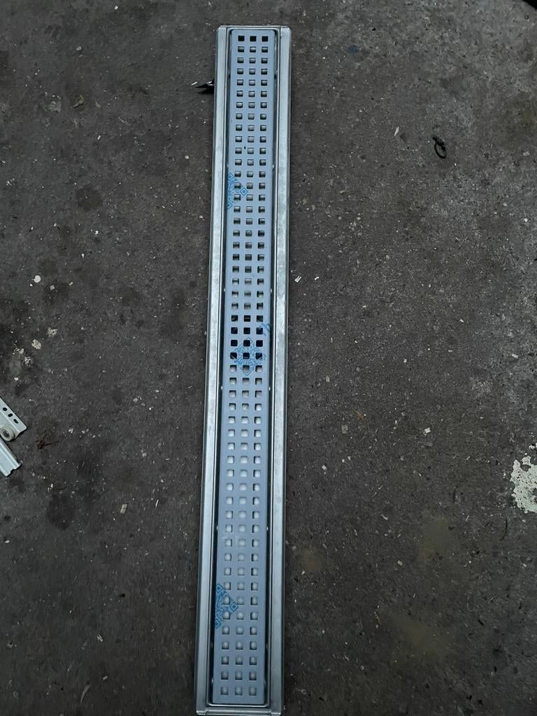Douchegoot nieuw 80cm onderuitlaat, Ophalen, Afvoer, Nieuw, Rvs