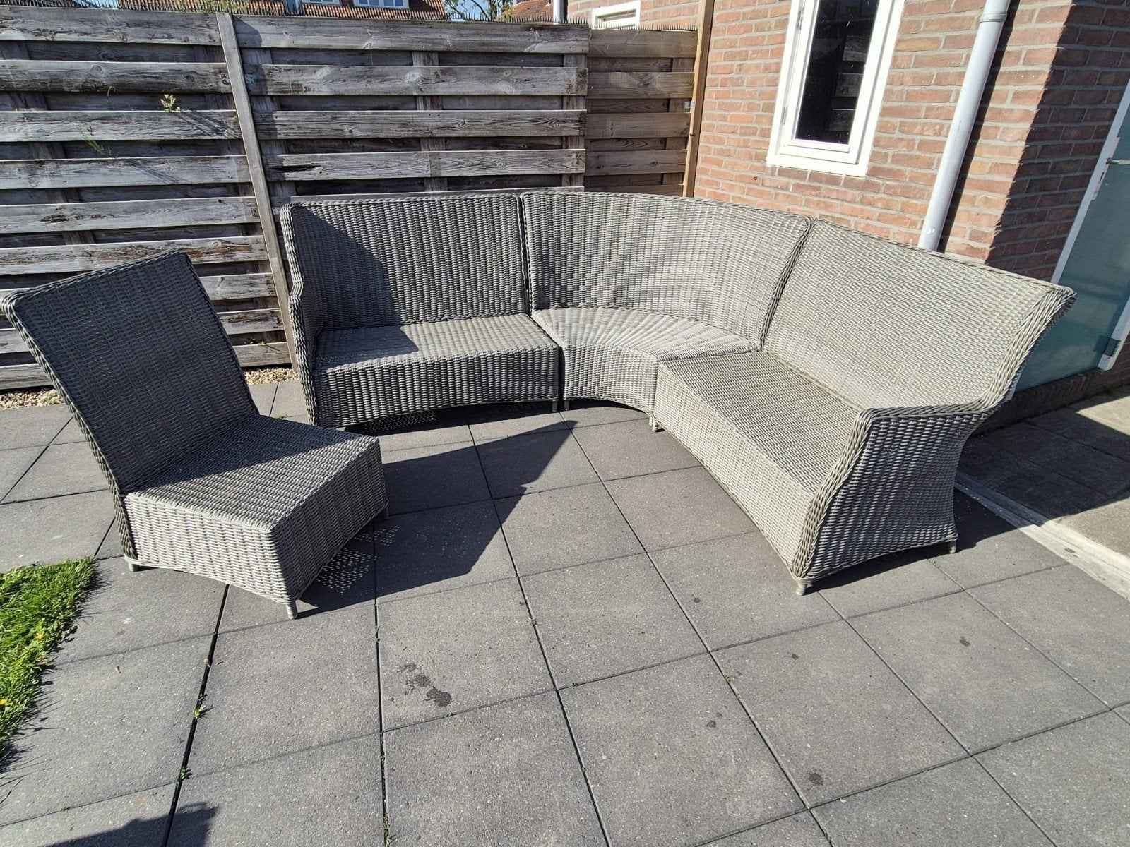 Intenso Dinner Loungeset 280 x 220 cm(Bezorging mogelijk), Gebruikt, 6 zitplaatsen, Ophalen of Verzenden, Loungeset