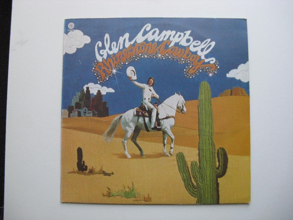 Glen Campbell Rhinestone Cowboy, Cd's en Dvd's, Verzenden, Zo goed als nieuw, 12 inch