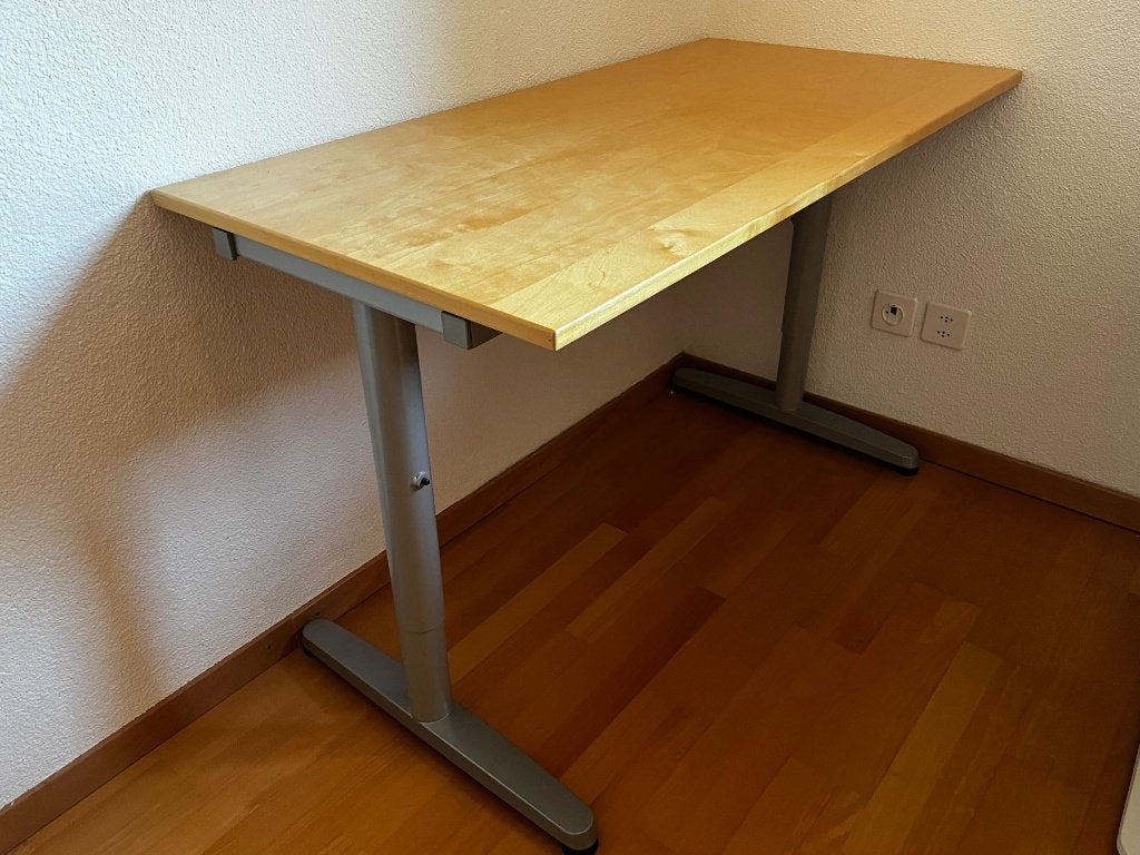 Bureau Ikea Galant, Ophalen, Scandinavisch, Schoolbureau, Bruin
