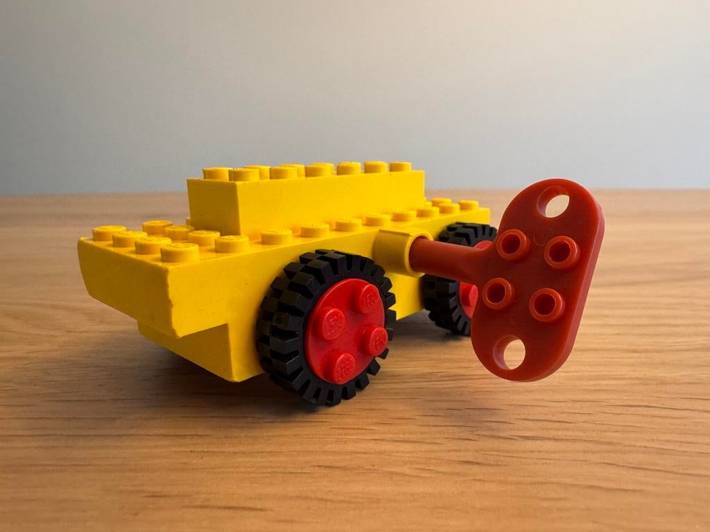 LEGO set 890 Wind-Up Motor (werkend), Lego, Ophalen of Verzenden, Zo goed als nieuw, Compleet