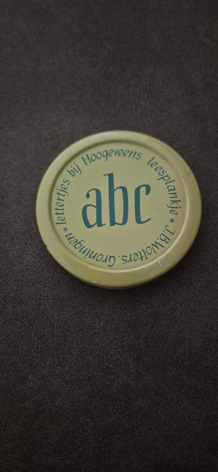 Vintage Lettertjes bij Hoogeveens Leesplankje - J.B. Wolters, Ophalen of Verzenden, Gebruikt, Taal en Lezen