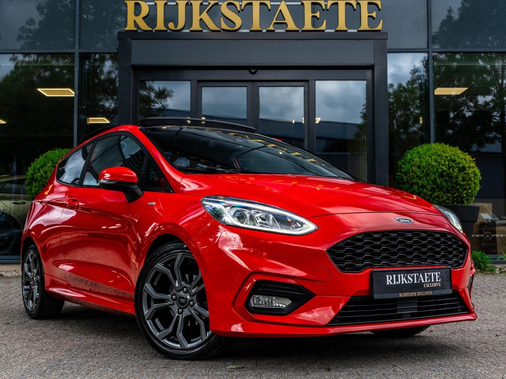 Ford Fiesta 1.0 EcoBoost ST-Line|PANO|B&O|STOEL&STUUR VERW., 125 pk, Euro 6, Leder en Stof, 23 km/l