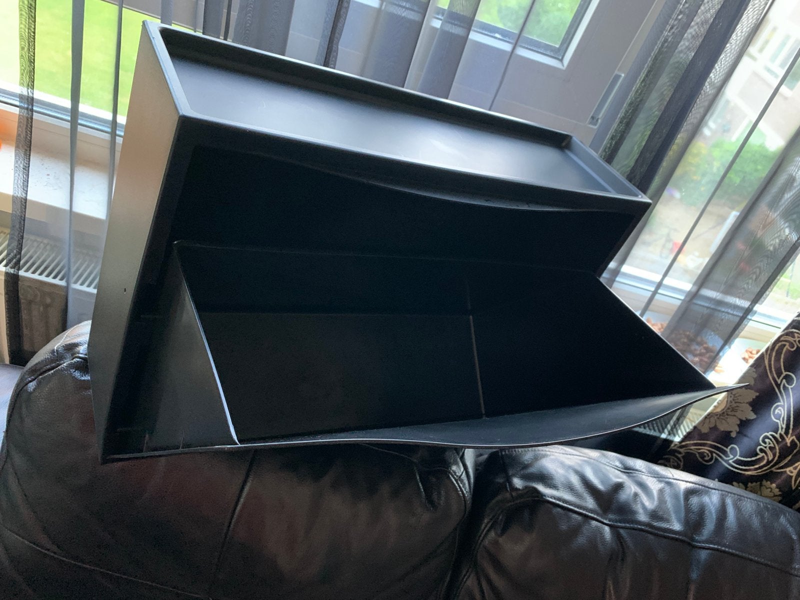 1 X Trones van ikea,Zwart( Z.G.A.N), Ophalen of Verzenden, Zo goed als nieuw, Kunststof, Minder dan 50 cm