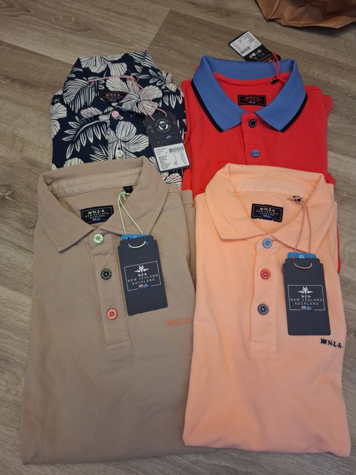 Nieuwe NZA New Zealand Auckland polo's maat M, Kleding | Heren, Ophalen of Verzenden