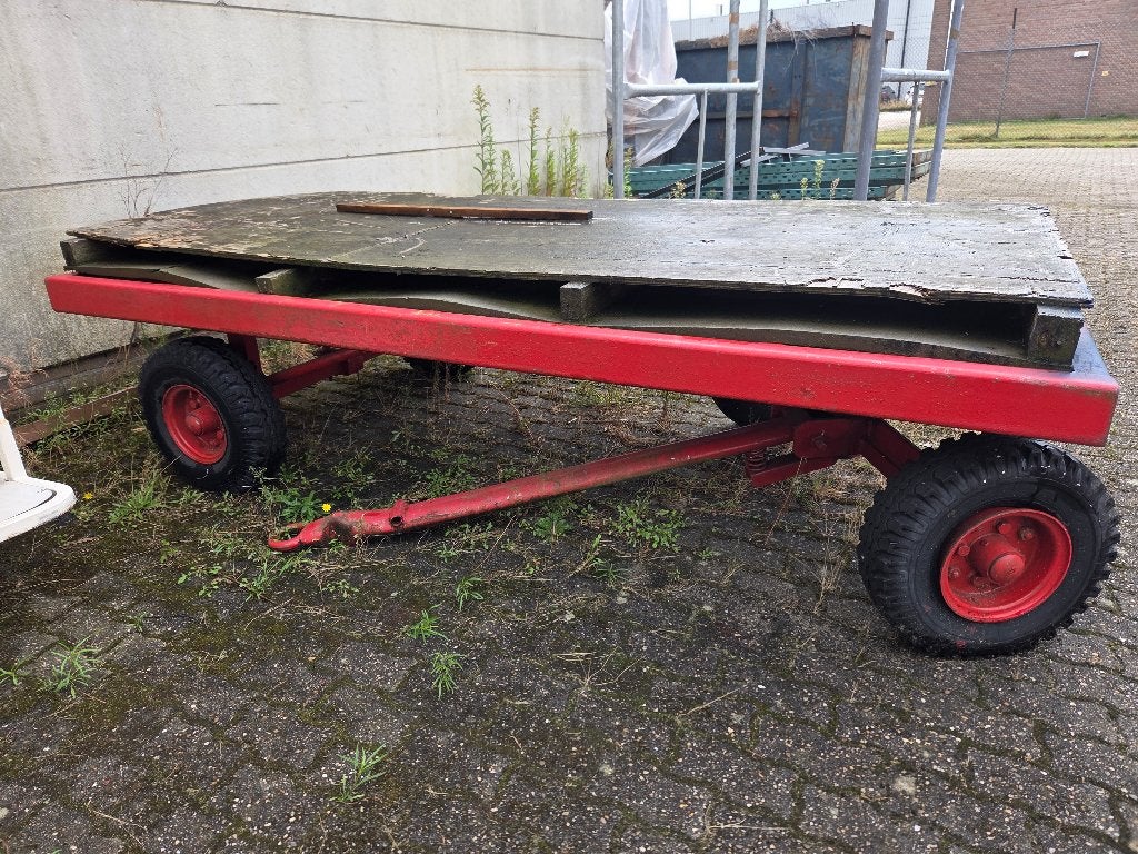 Robuuste transportkar / plateauwagen/platte kar, 100 liter of meer, Ophalen, Gebruikt, Transportkar