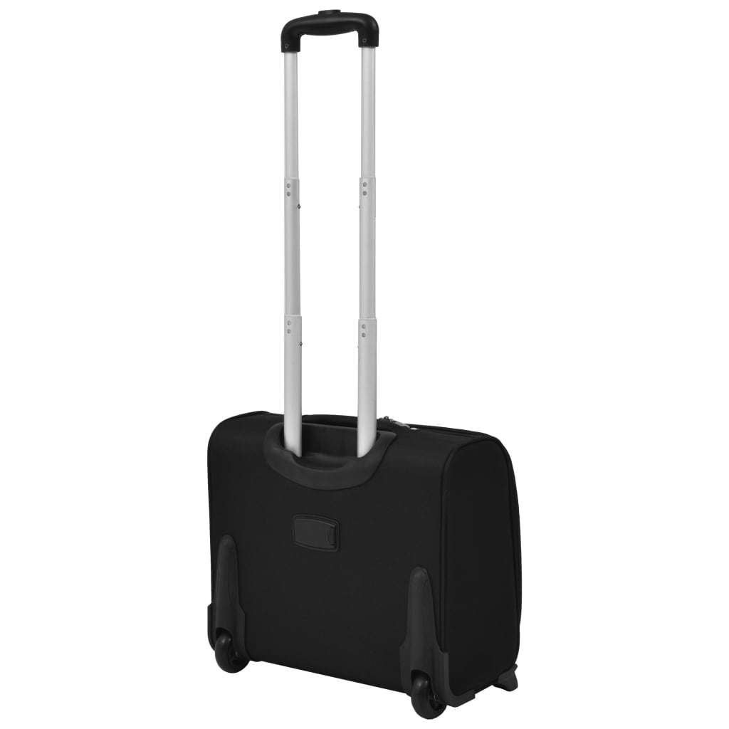 Pilotenkoffer zwart piloten pilootkoffer GRATIS BEZORGD!, Wieltjes, Verzenden, Nieuw, Minder dan 50 cm