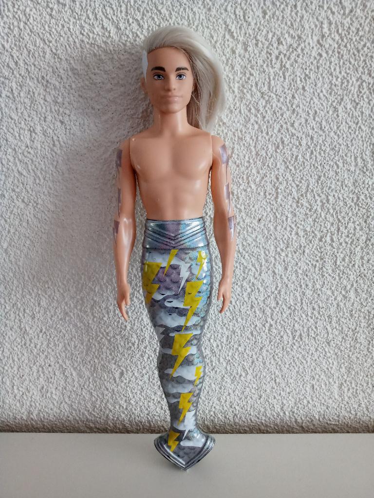 Barbie Color Reveal Mermaid HFC78, Ophalen of Verzenden, Gebruikt, Barbie