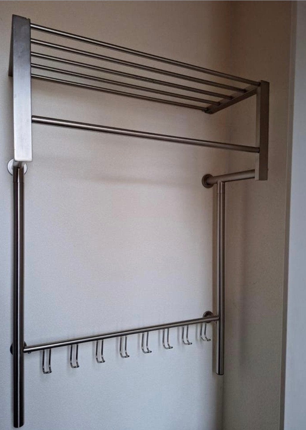Rvs kapstok, Zo goed als nieuw, Minder dan 100 cm, Metaal, Ophalen