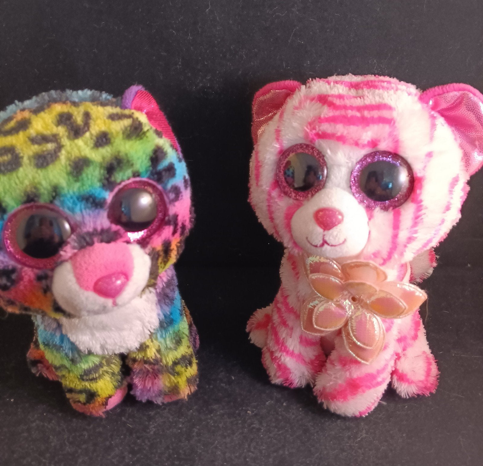 Ty Beanie Boo Dotty & Asia, Gebruikt, Overige typen, Ophalen of Verzenden, Klein (minder dan 20 cm)