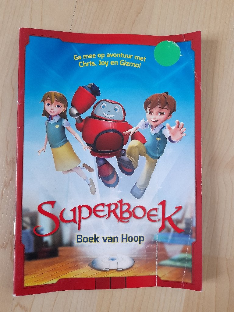 SUPERBOEK BOEK VAN HOOP OP AVONTUUR MET CHRIS JOY EN GIZMO, Ophalen of Verzenden, Zo goed als nieuw