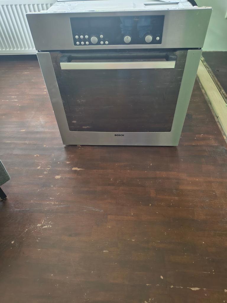 Bosch HBN 8747.0 combi oven/magnetron met accessoires, Witgoed en Apparatuur, Ovens, Gebruikt, Combi-oven, Inbouw, Magnetronfunctie