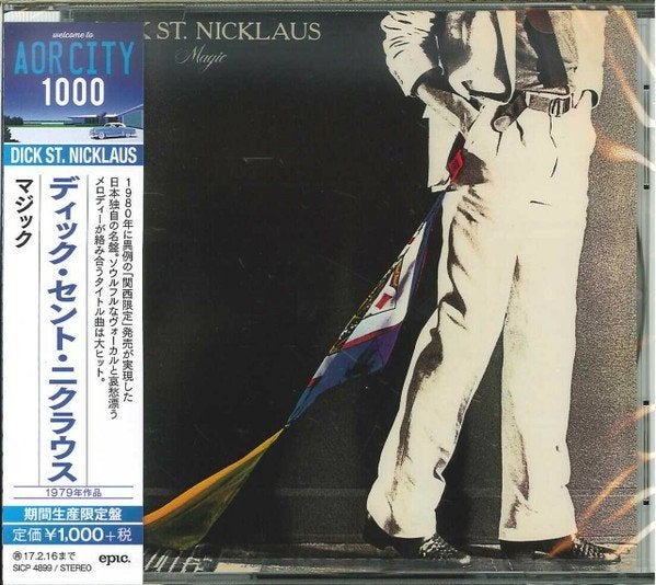 Dick St. Nicklaus – Magic - Japan Import - AOR - Lim. Ed., Verzenden, Zo goed als nieuw, Poprock