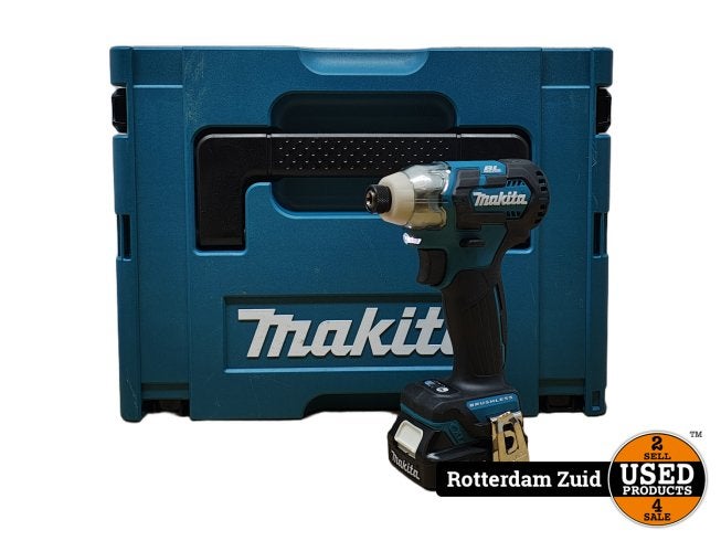Makita TD111DSAJ 10,8V Li-Ion accu slagschroevendraaier, Makita, Zo goed als nieuw, Support@makita.com, Makita Corporation, 3-11-8, Sumiyoshi-cho, 
Anjo, Aichi 446-8502
Japan