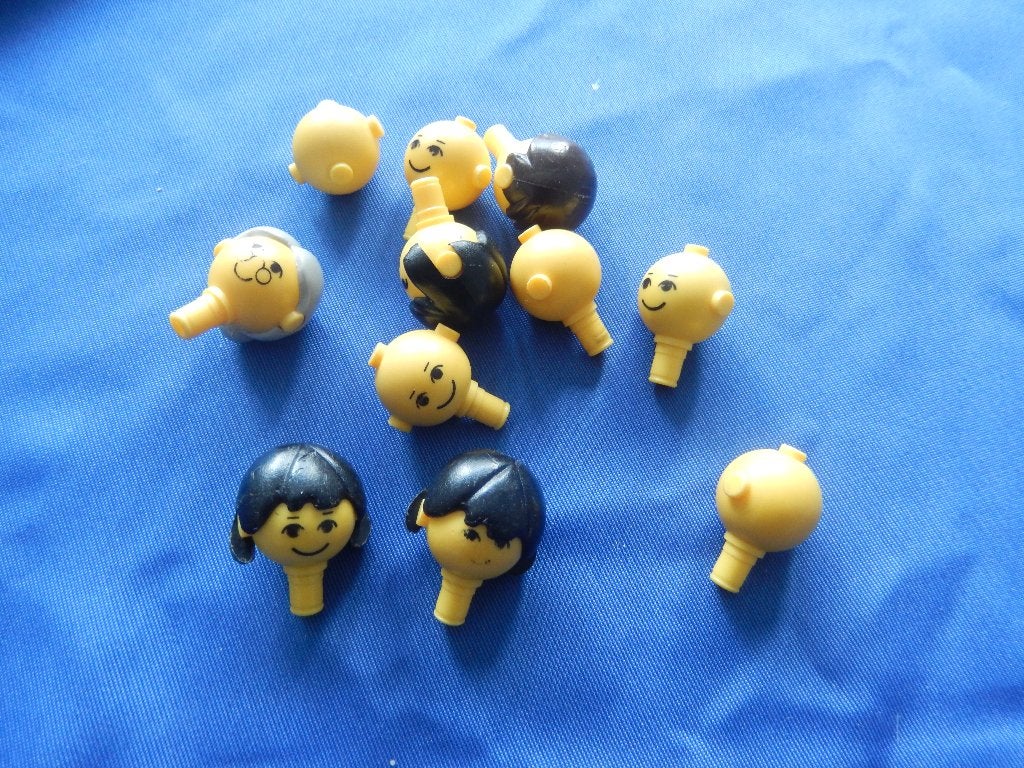 Lego hoofdjes., Kinderen en Baby's, Speelgoed | Duplo en Lego, Ophalen of Verzenden, Gebruikt