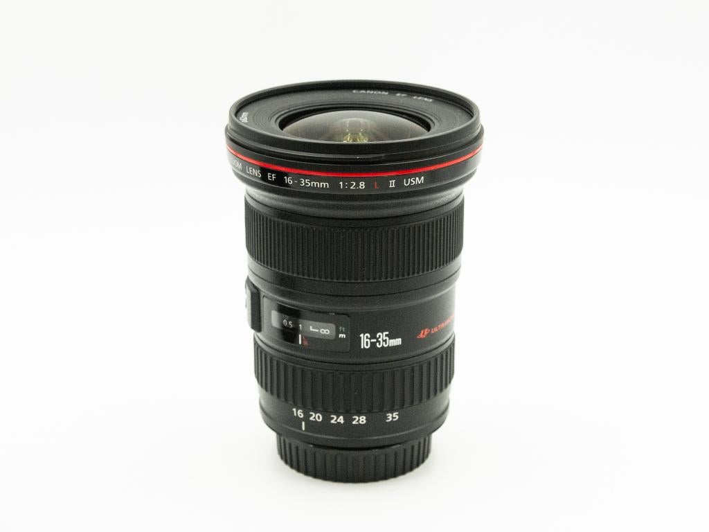 Canon EF 16-35mm F2.8L USM II + Zonnekap, Ophalen of Verzenden, Gebruikt, Groothoeklens, Zoom