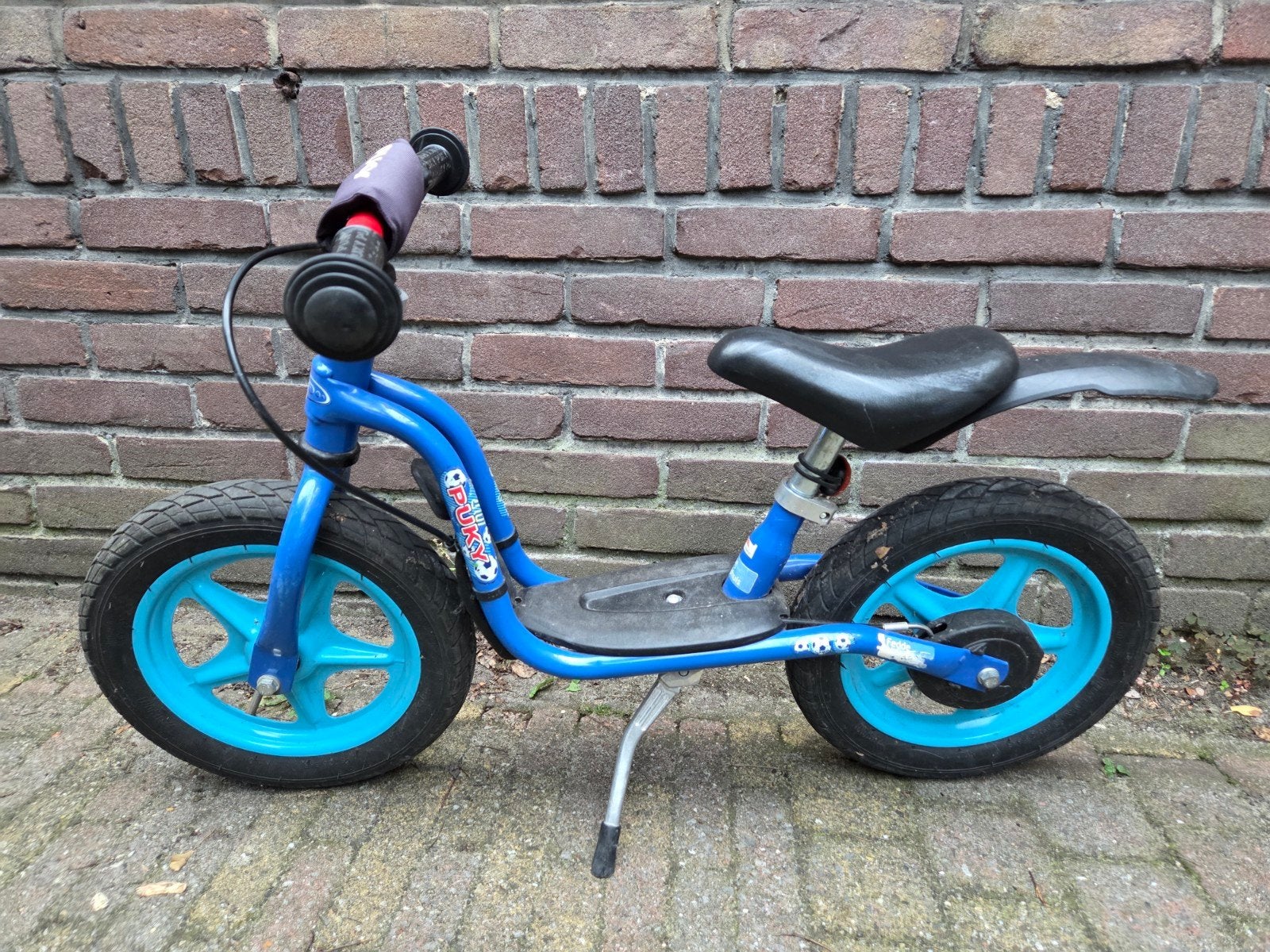 Puky loopfiets 12 inch blauw, Ophalen, Gebruikt, Loopfiets