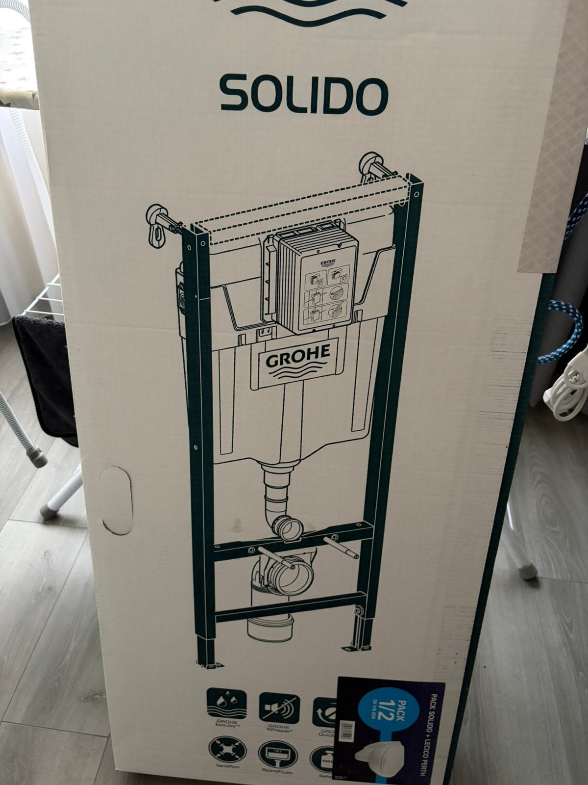 Grohe Solido inbouw wc + pot, Ophalen, Nieuw, Toilet