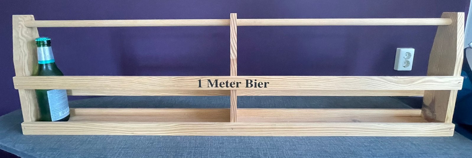 1 meter bier, nieuw, flesjeshouder, bierplank, bierkado, Ophalen, Nieuw, Overige typen, Overige merken
