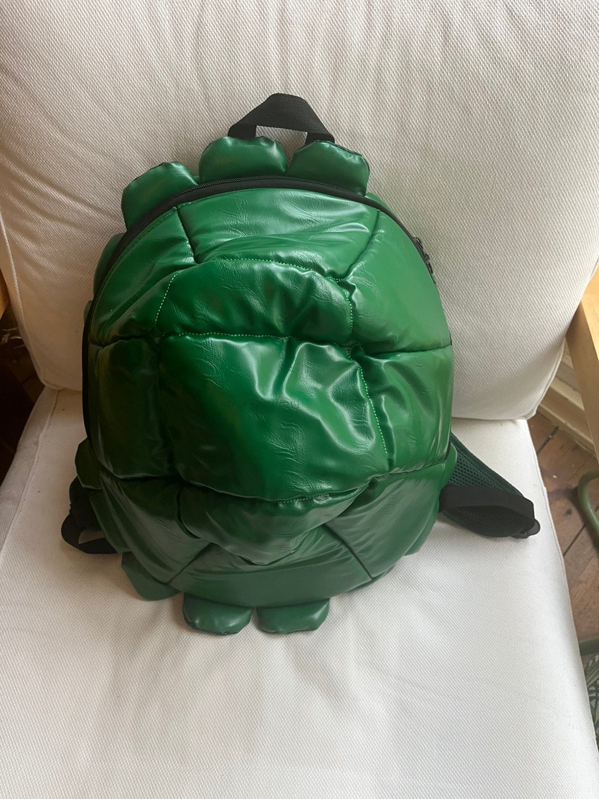 Collectors item: Teenage Mutant Ninja Turtles rugzak+maskers, Ophalen of Verzenden, Overige figuren, Zo goed als nieuw, Gebruiksvoorwerp