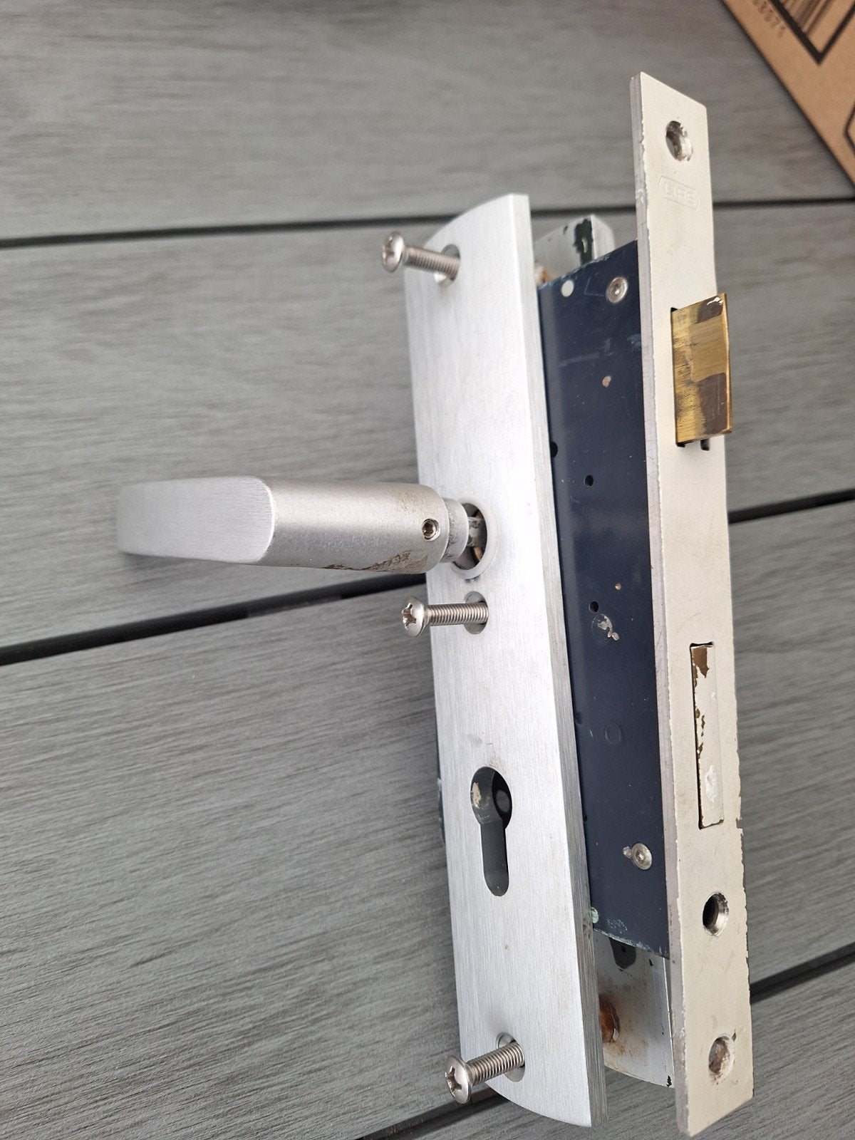 veiligheidsbeslag 2 zonder slot 1 met slot, Ophalen of Verzenden, Slot