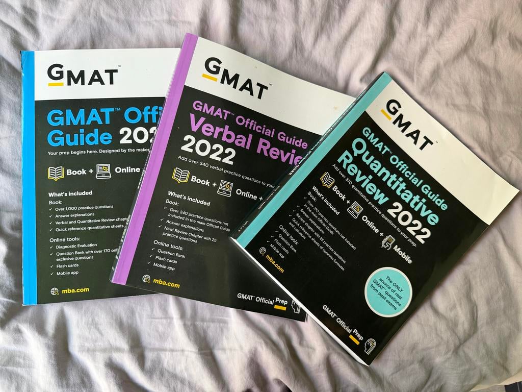 GMAT Official Guide + Quant + Verbal Review 2022 | Complete, Ophalen of Verzenden, Zo goed als nieuw, WO