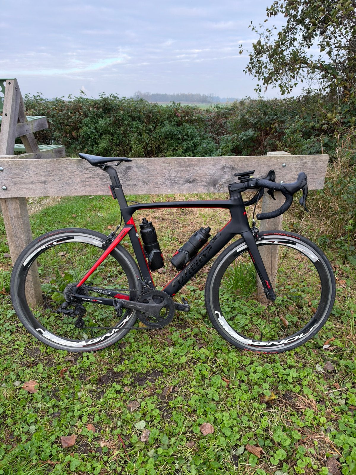 Wilier Cento10 Pro Carbon Racefiets– Maat L, 28 inch, Gebruikt, Carbon, Velgrem