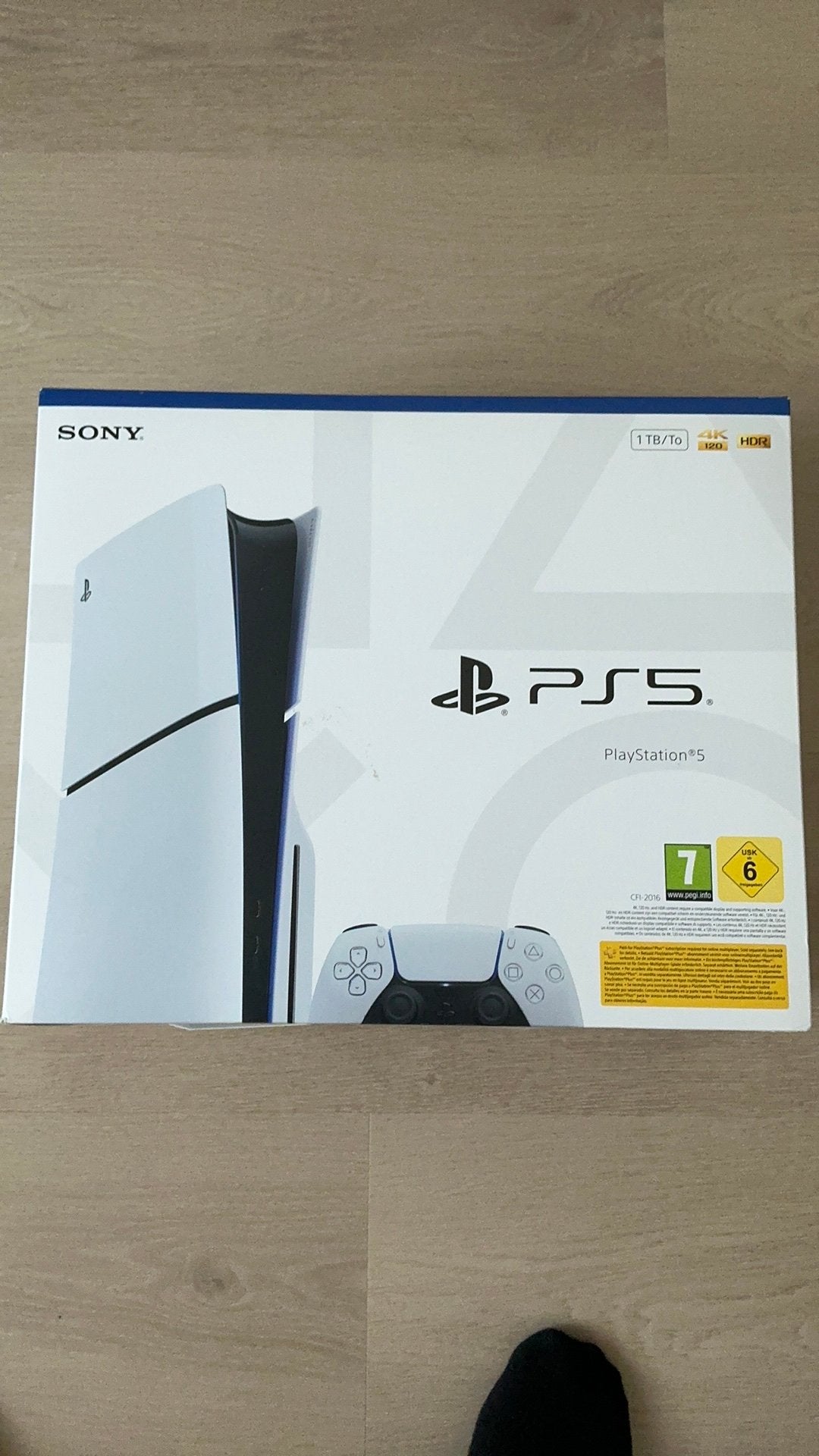 Playstation 5 disc slim editie met doos, Spelcomputers en Games, Spelcomputers | Sony PlayStation 5, Ophalen, Zo goed als nieuw