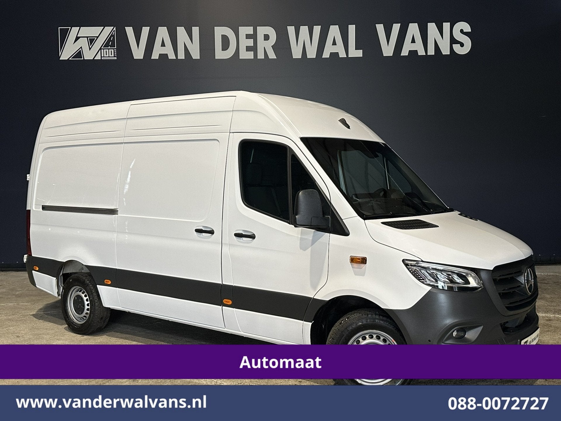 Mercedes-Benz Sprinter 317 CDI 170pk 9G-Tronic Automaat L2H2, Auto's, Bestelauto's, Automaat, Gebruikt, 4 cilinders, 2000 kg
