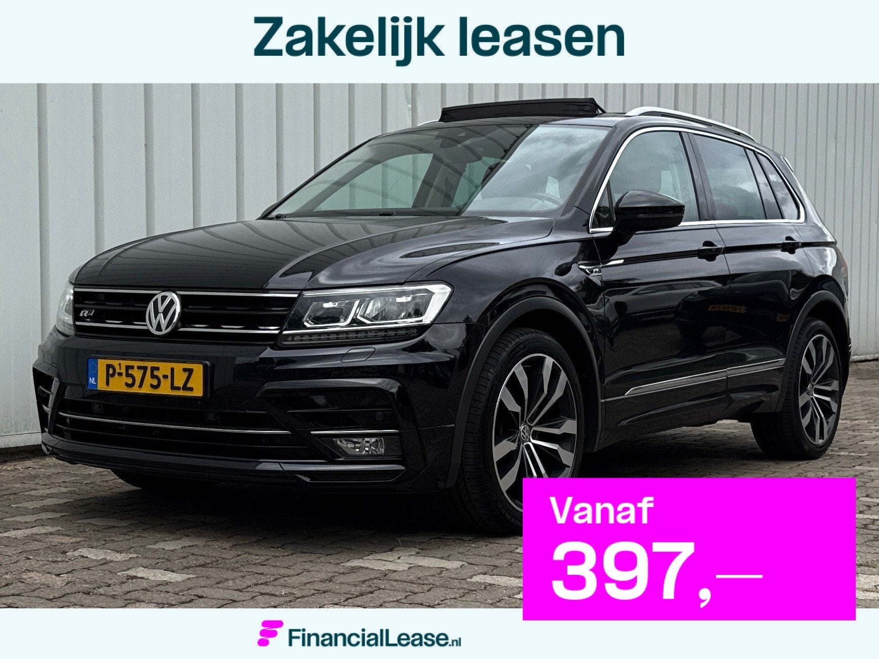 Volkswagen Tiguan 2.0 TDI DSG Highline Business R PANO TREKH, Dealer onderhouden, Gebruikt, Euro 6, 4 cilinders