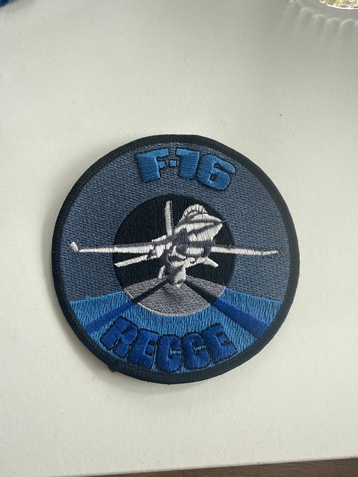 F-16 Recce (Tactical Reconnaissance) US Airforce Patch, Verzamelen, Ophalen of Verzenden, Nieuw
