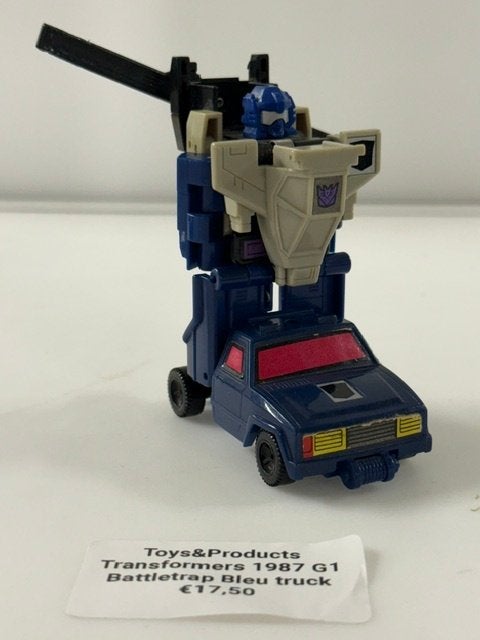 Transformers G1 Battletrap Duocon 1987 compleet, Gebruikt, G1, Ophalen of Verzenden, Consumentenservice@Hasbro.nl