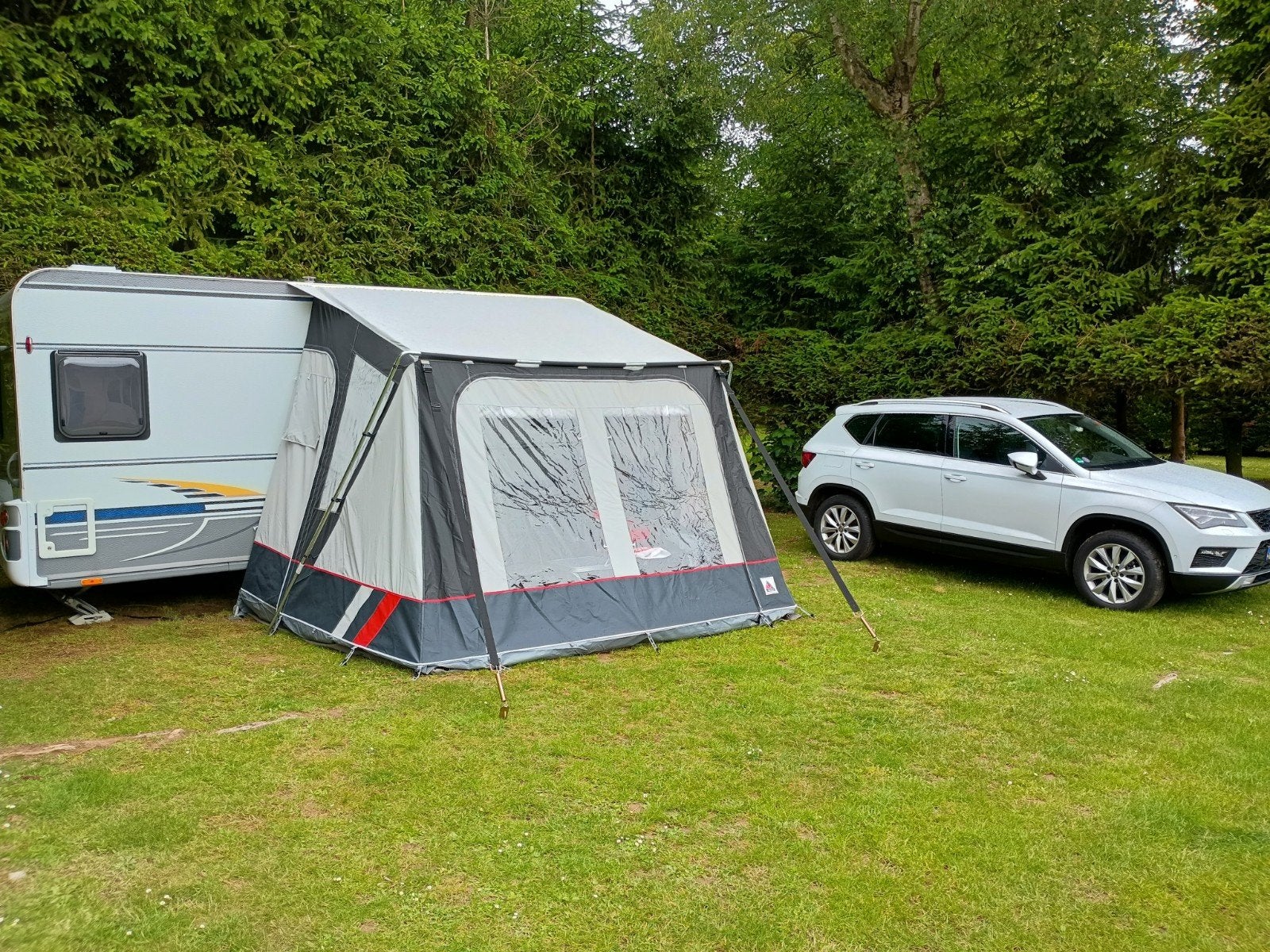 Te Koop Doréma Mistral  All Season Voortent, Ophalen, Gebruikt, Ten Cate All Season 200g/m2, Dorema