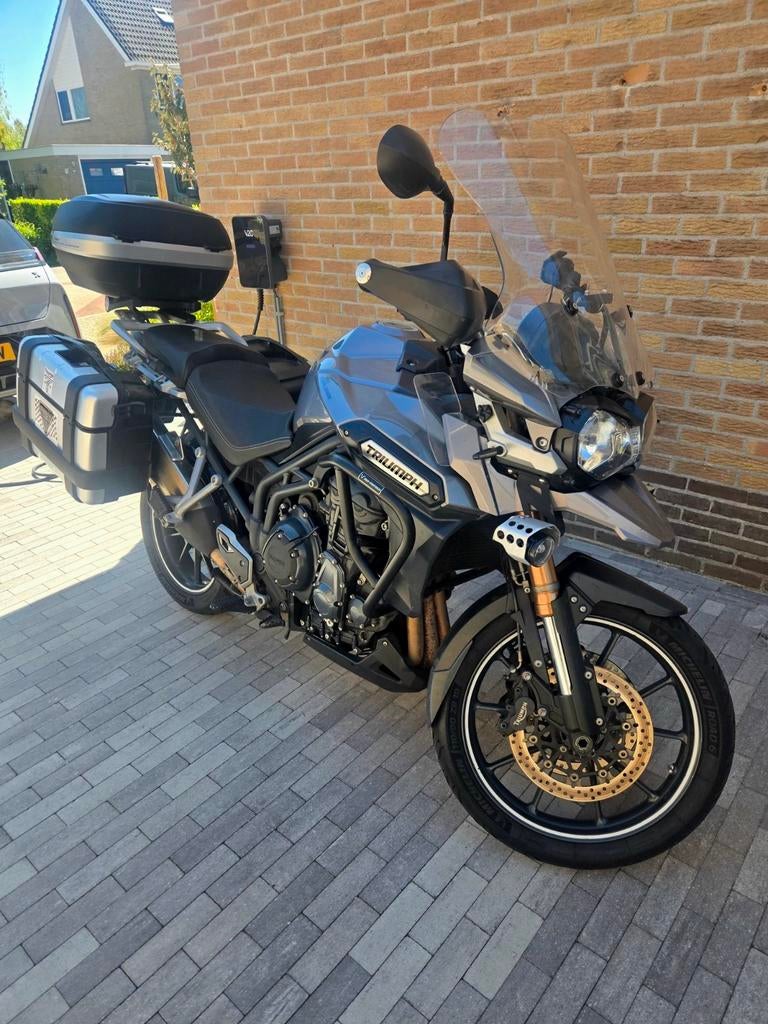 Triumph Tiger 1200 Explorer – CC, koffers, 135pk, Motoren, Motorrijbewijs A, 3 cilinders, Particulier, Handvatverwarming