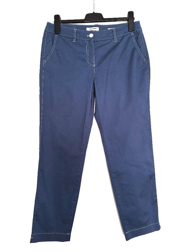 Blauwe broek - GERRY WEBER - Maat 40 ?, Blauw, Maat 42/44 (L), Ophalen of Verzenden, Zo goed als nieuw