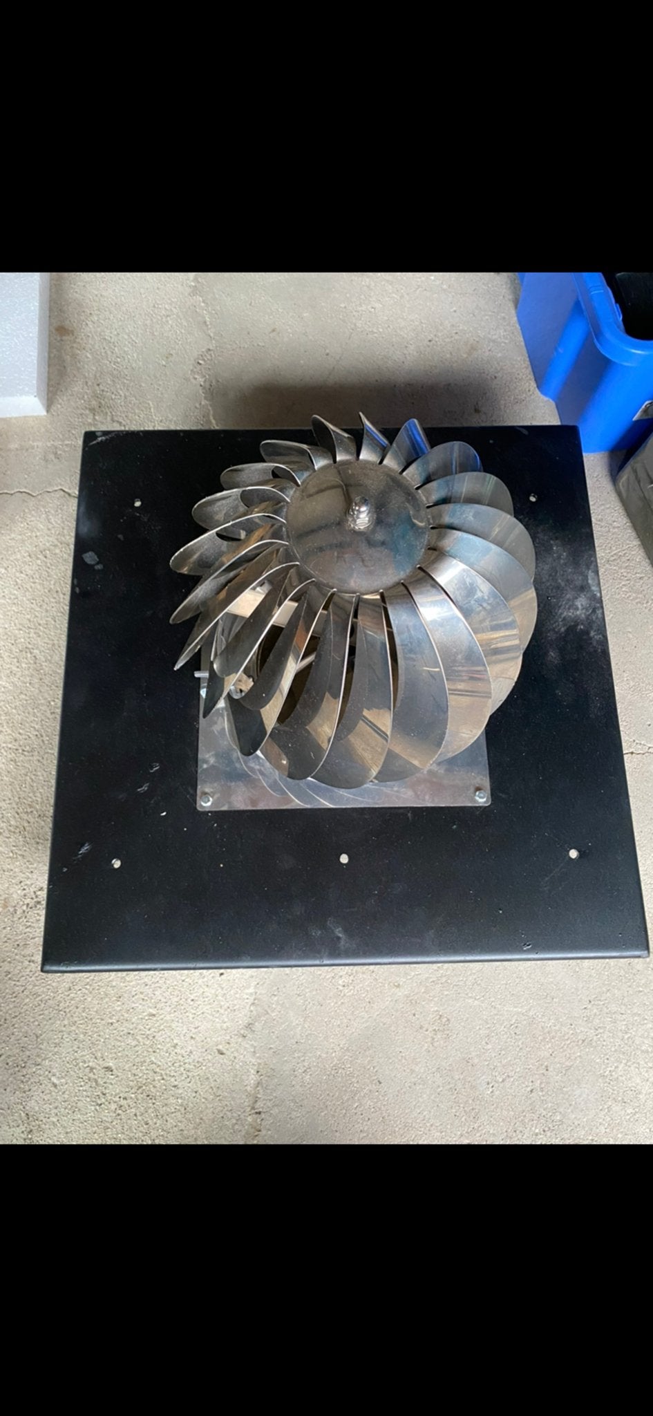 Schoorsteen afdek trek kap, Ophalen of Verzenden, Zo goed als nieuw, Ventilator