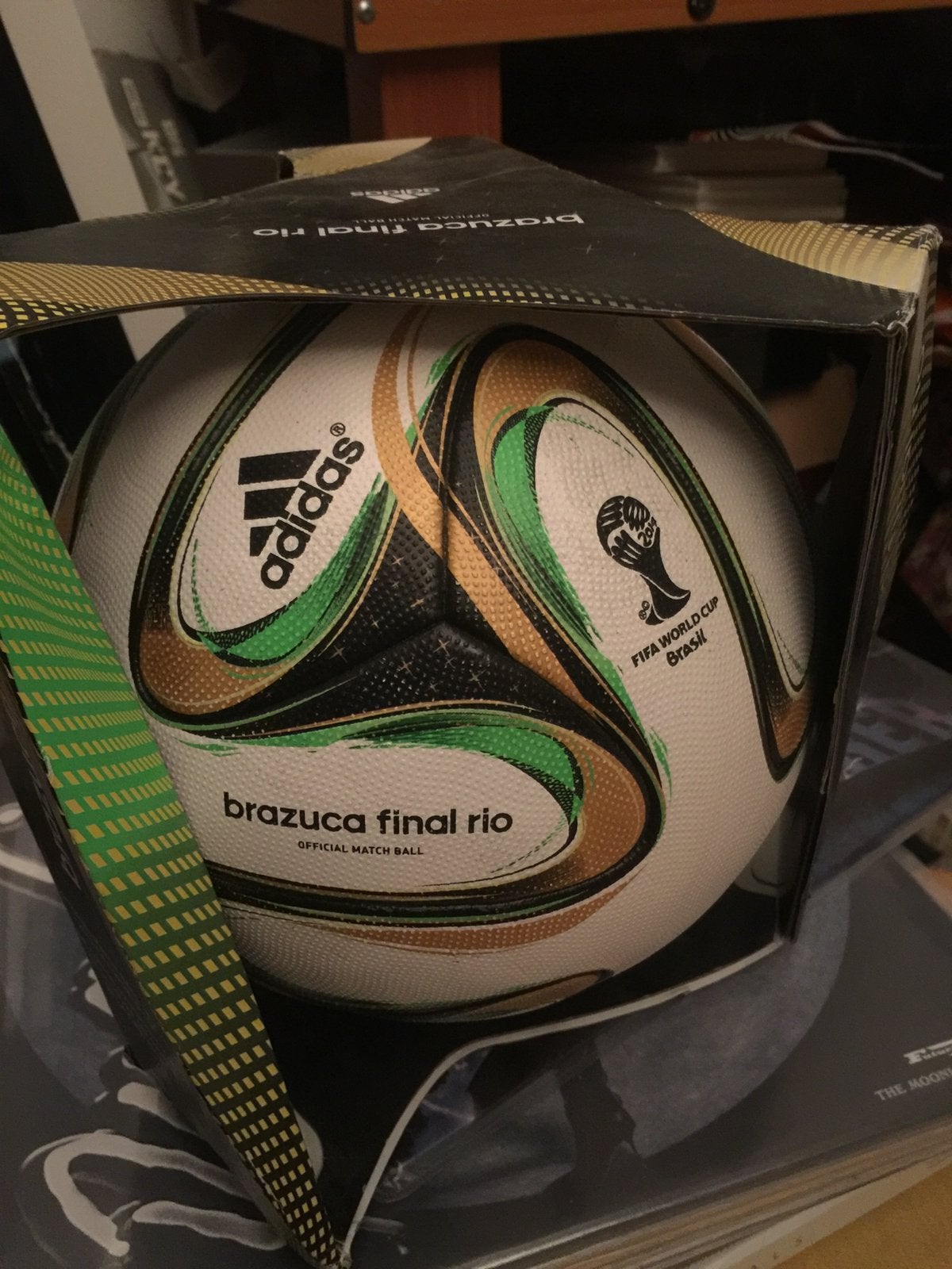 Brazuca finale bal in de box org 2014 Brazilië wk, Ophalen, Zo goed als nieuw, Buitenlandse clubs, Beeldje of Poppetje