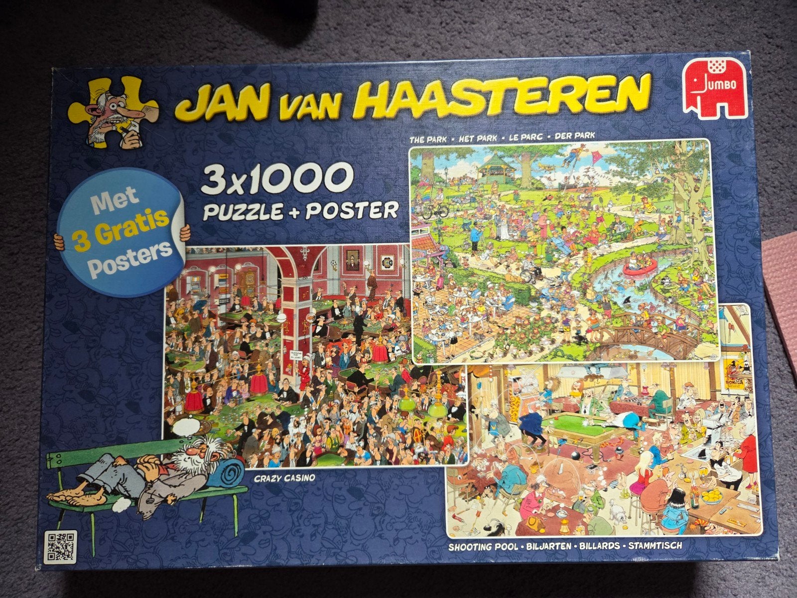 j v haasteren, Ophalen, 500 t/m 1500 stukjes, Zo goed als nieuw