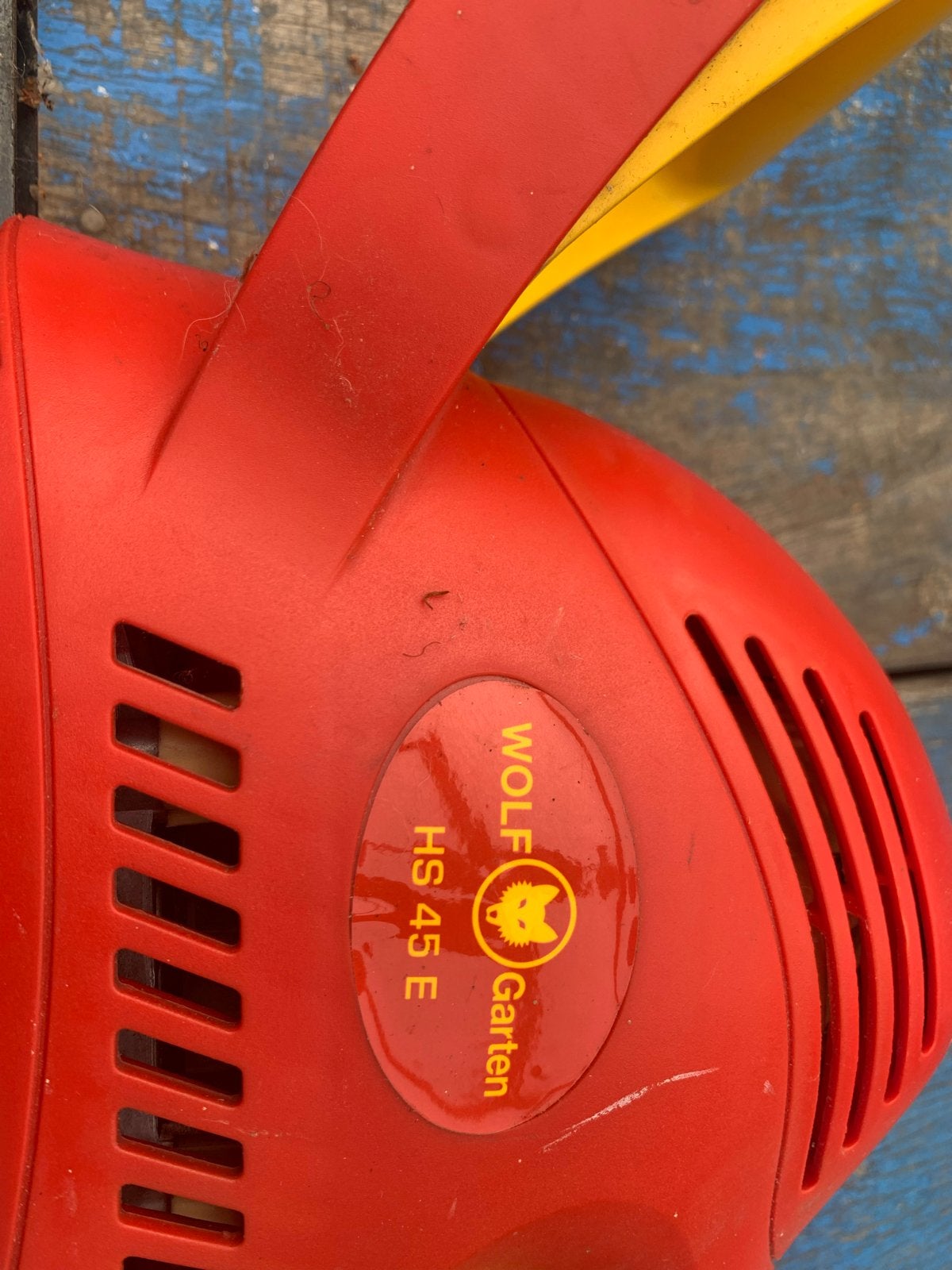 Wolf Garten HS 45 E Heggenschaar - Elektrisch, Tuin en Terras, Ophalen, Gebruikt, Elektrisch