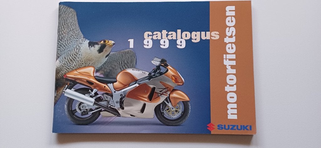 Suzuki Jaarfolder 1999 met de introductie van de Hayabusa, Ophalen of Verzenden, Suzuki