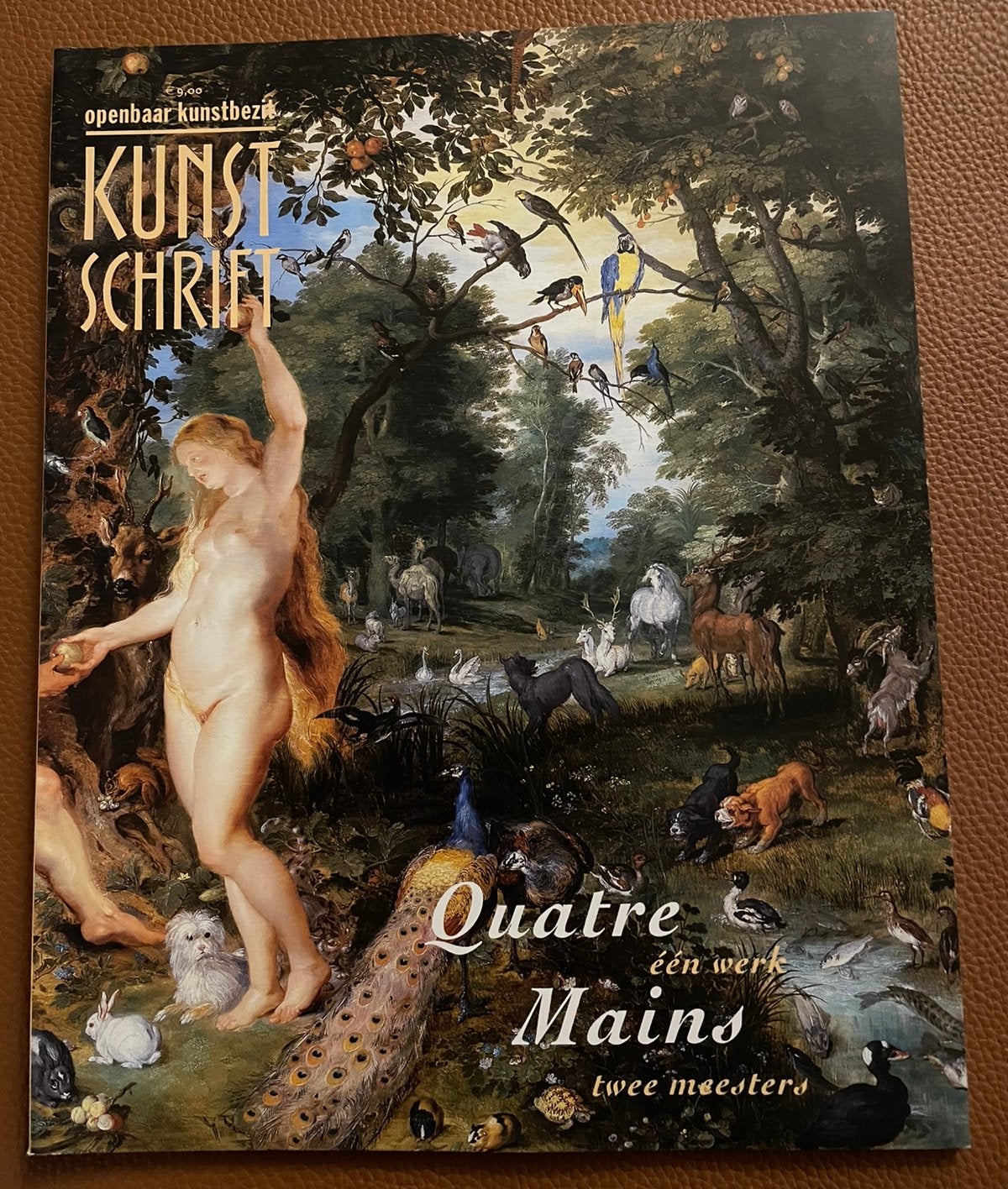 Kunstschrift 2006 nr 5 Quatre Mains Één werk twee meesters, Boeken, Ophalen of Verzenden