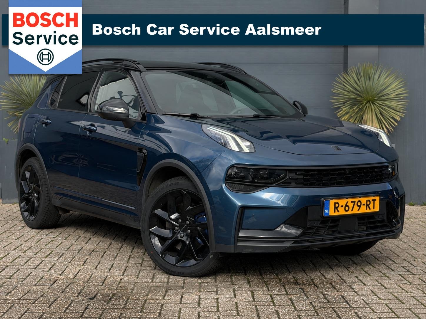 Lynk & Co 01 1.5 / Garantie / Nap / Black Edition /, Automatische klimaatregeling, Stof, Euro 6, Blauw