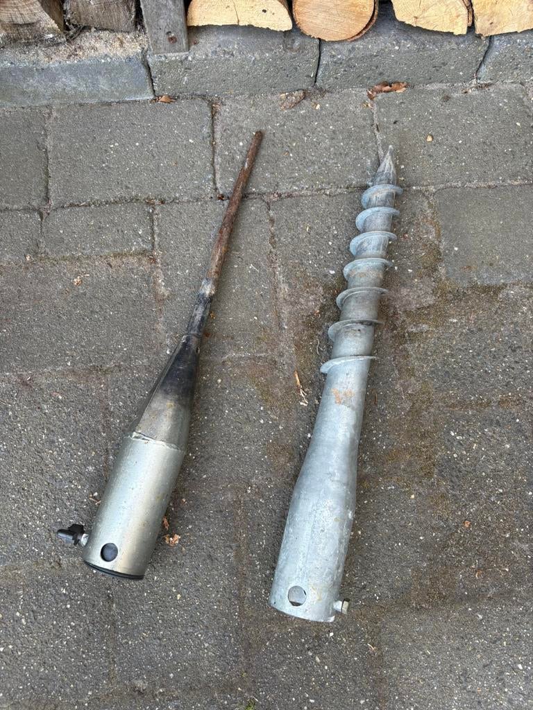 Grondanker, Doe-het-zelf en Verbouw, IJzerwaren en Bevestigingsmiddelen, Gebruikt, Overige typen, 250 mm of meer, Ophalen